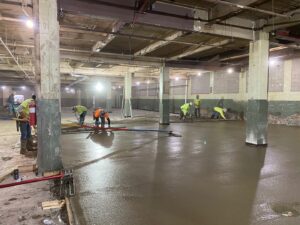 interior concrete flooring