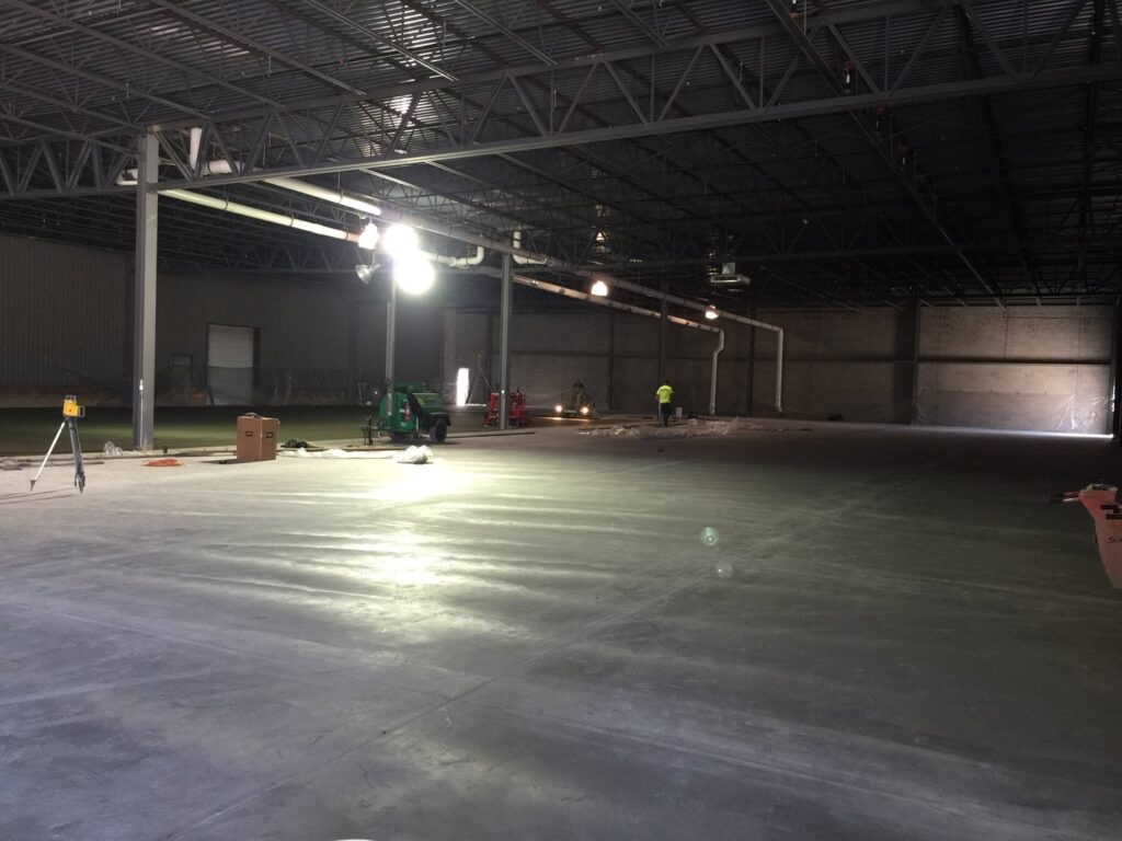 interior concrete flooring