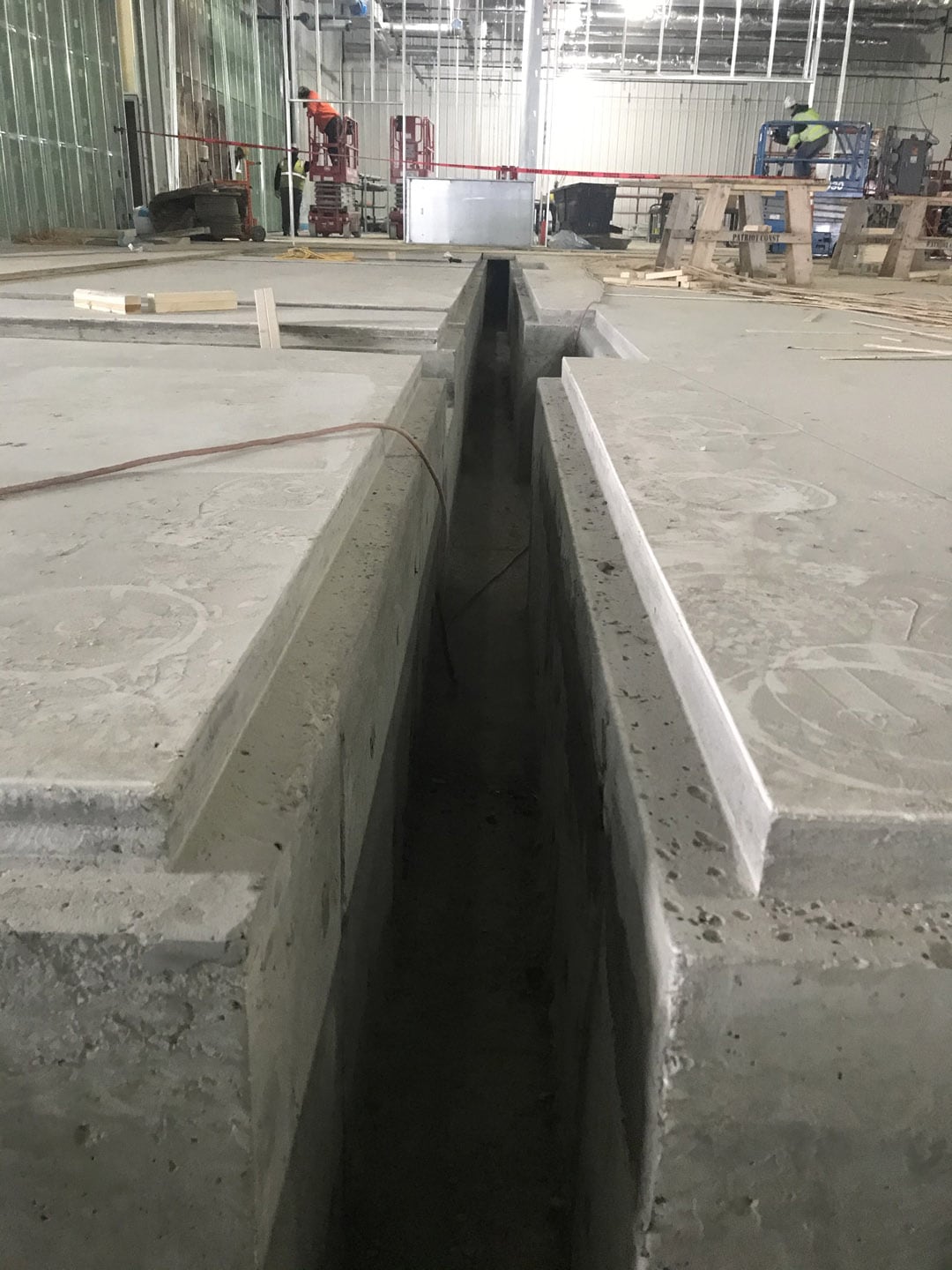 concrete slab construction